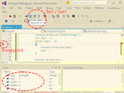 C# Dersleri: Breakpoint Kullanımı C# Breakpoint Kullanımı